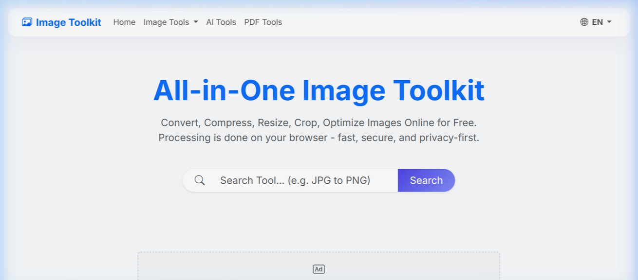 Image Toolkit - All-in-One Image Converter dan Optimizer